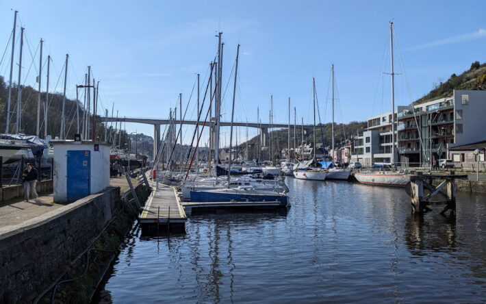 Le port du Légué, Saint-Brieuc. - Crédits photo : Alice Vettoretti