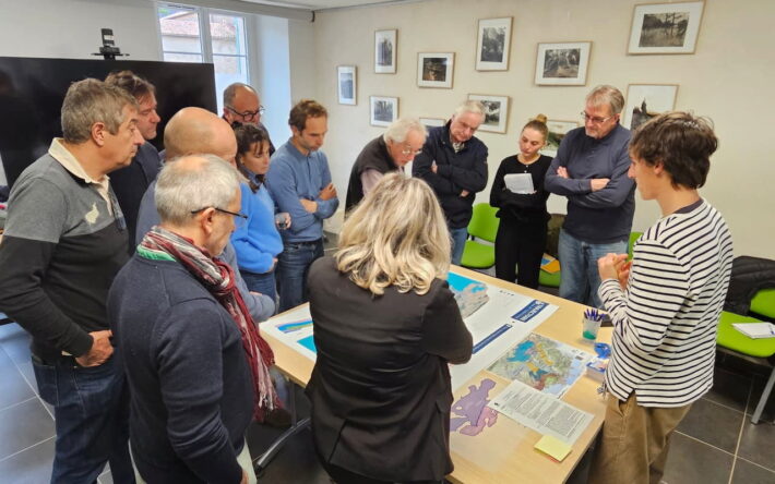 Table ronde N°2 de l’atelier Trajectoire Eau & Territoire pour identifier les enjeux de la ressource en eau - Crédits photo : Aude Mottiaux - PNR Sainte-Baume