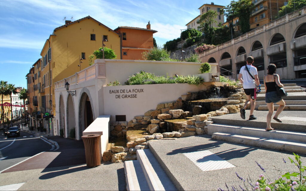 La source de la Foux retrouve un nouveau souffle à Grasse (06)